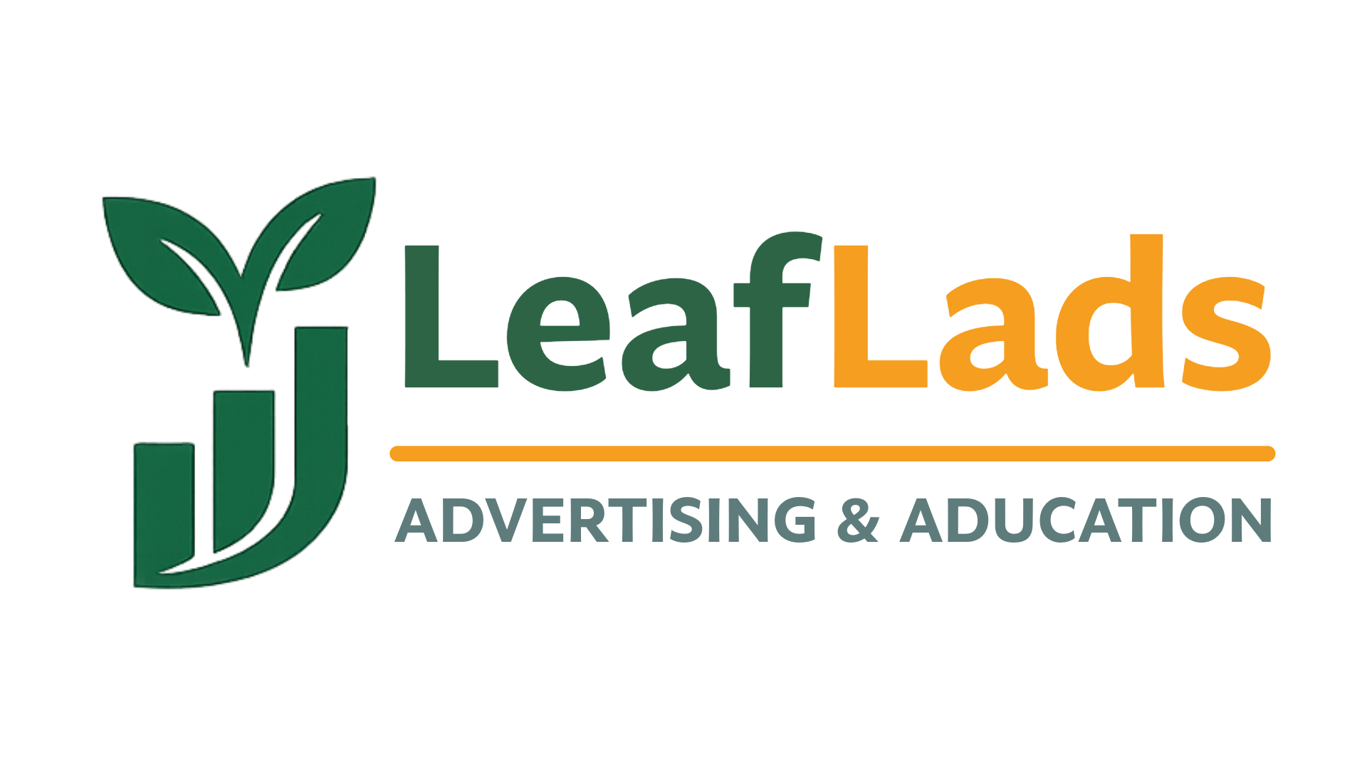 LeafLads — Advertising & Aducation logo