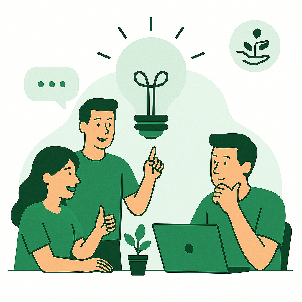 LeafLads designing a marketing strategy