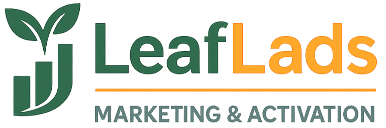 LeafLads marketing and activation logo